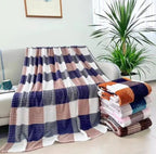 Elegant Velvet Fleece Throw Blanket