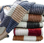 Elegant Velvet Fleece Throw Blanket