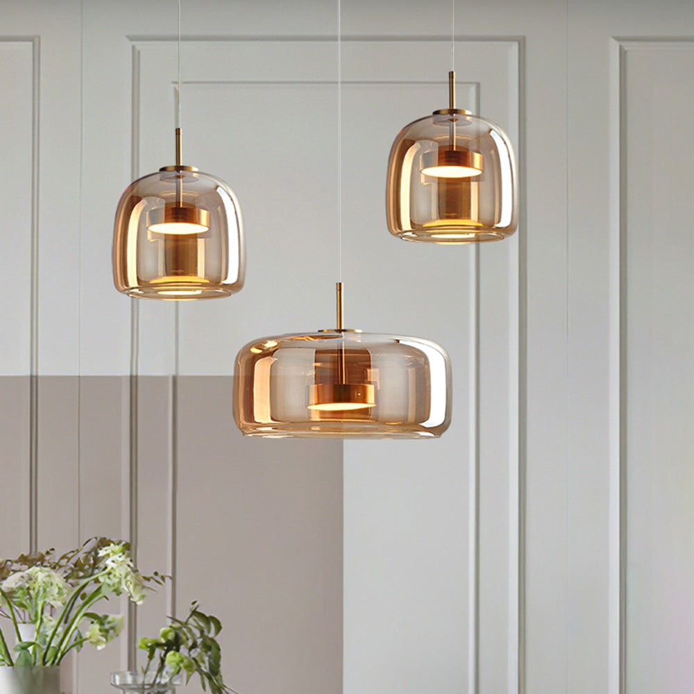 Vintage-Inspired LED Suspension Light – Retro Pendant Lamp for Dining Room 3