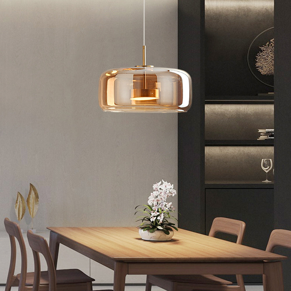 Vintage-Inspired LED Suspension Light – Retro Pendant Lamp for Dining Room 8