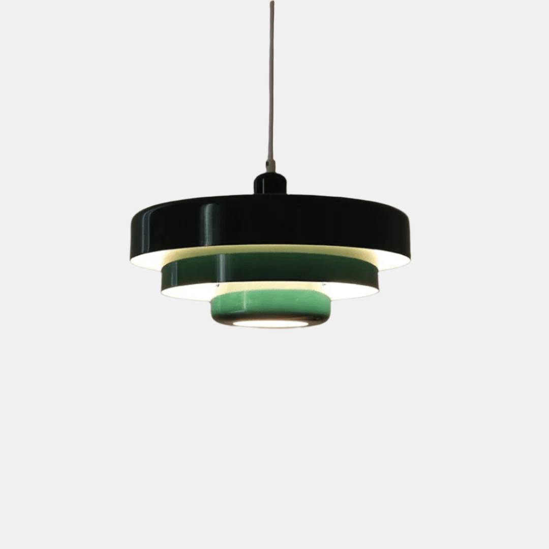 Vintage LED Suspension Light – Adjustable Retro Pendant for Dining Room 0