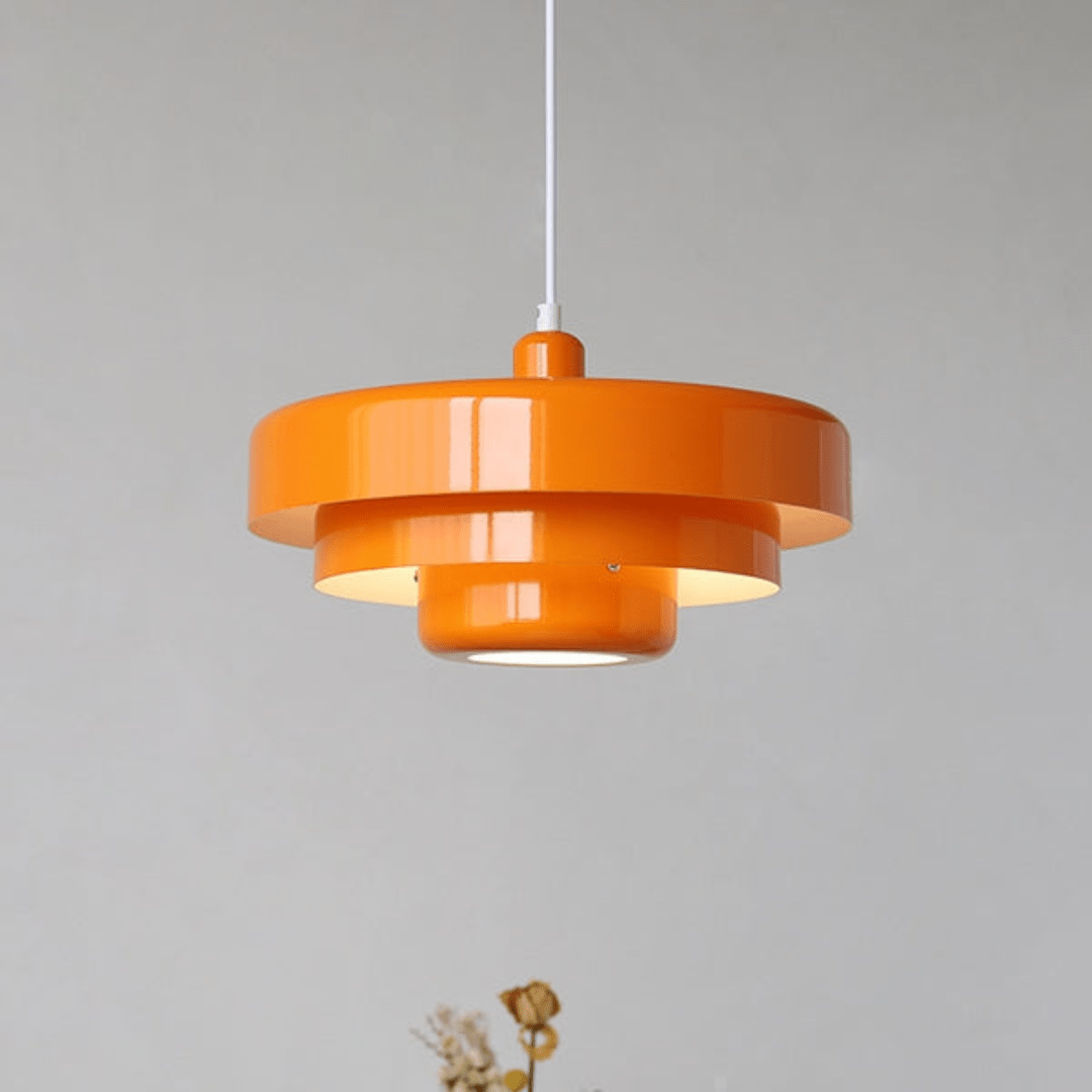 Vintage LED Suspension Light – Adjustable Retro Pendant for Dining Room 1