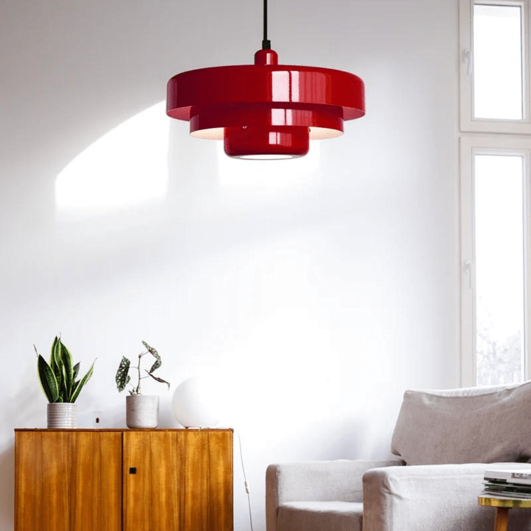 Vintage LED Suspension Light – Adjustable Retro Pendant for Dining Room 6