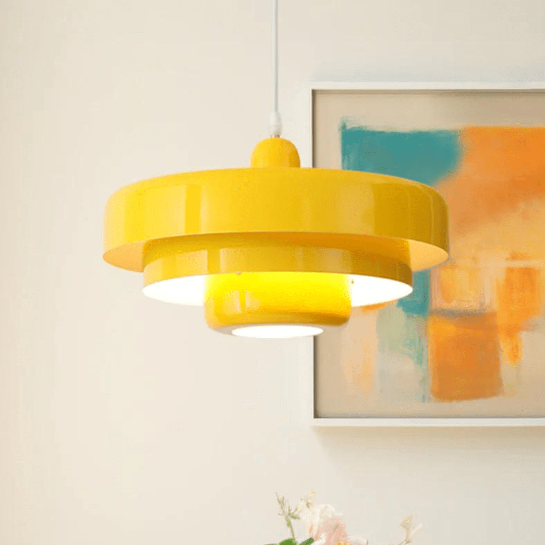 Vintage LED Suspension Light – Adjustable Retro Pendant for Dining Room 7
