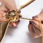 Golden Snitch Winged Orb Ring Box – Luxury Movable Jewelry Case