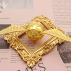 Golden Snitch Winged Orb Ring Box – Luxury Movable Jewelry Case
