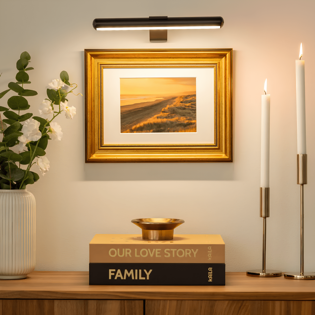 LED Wall Lamp – Wireless Lighting for Art and Decoration