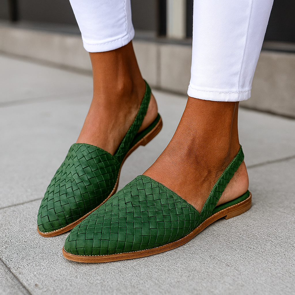 Woven Slip-On Flats for Women – Effortless Style and Everyday Comfort