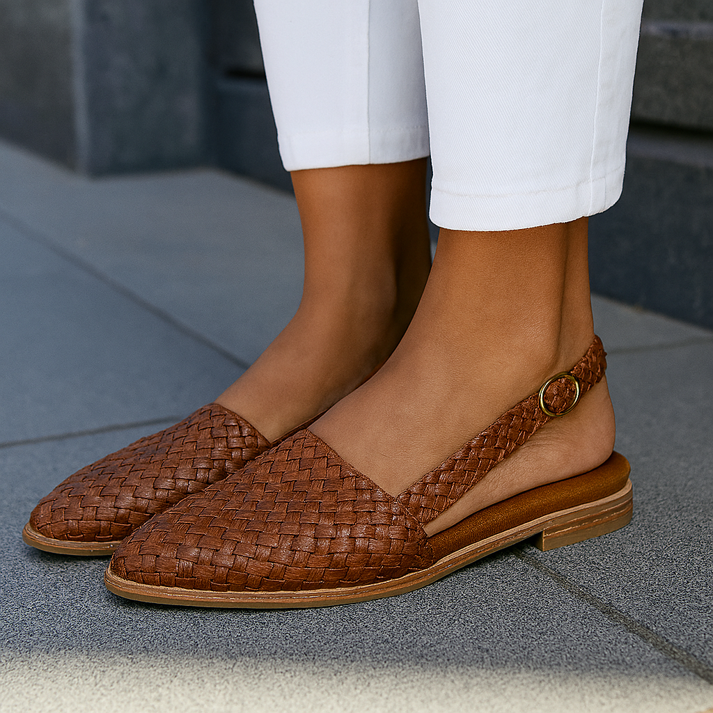 Woven Slip-On Flats for Women – Effortless Style and Everyday Comfort