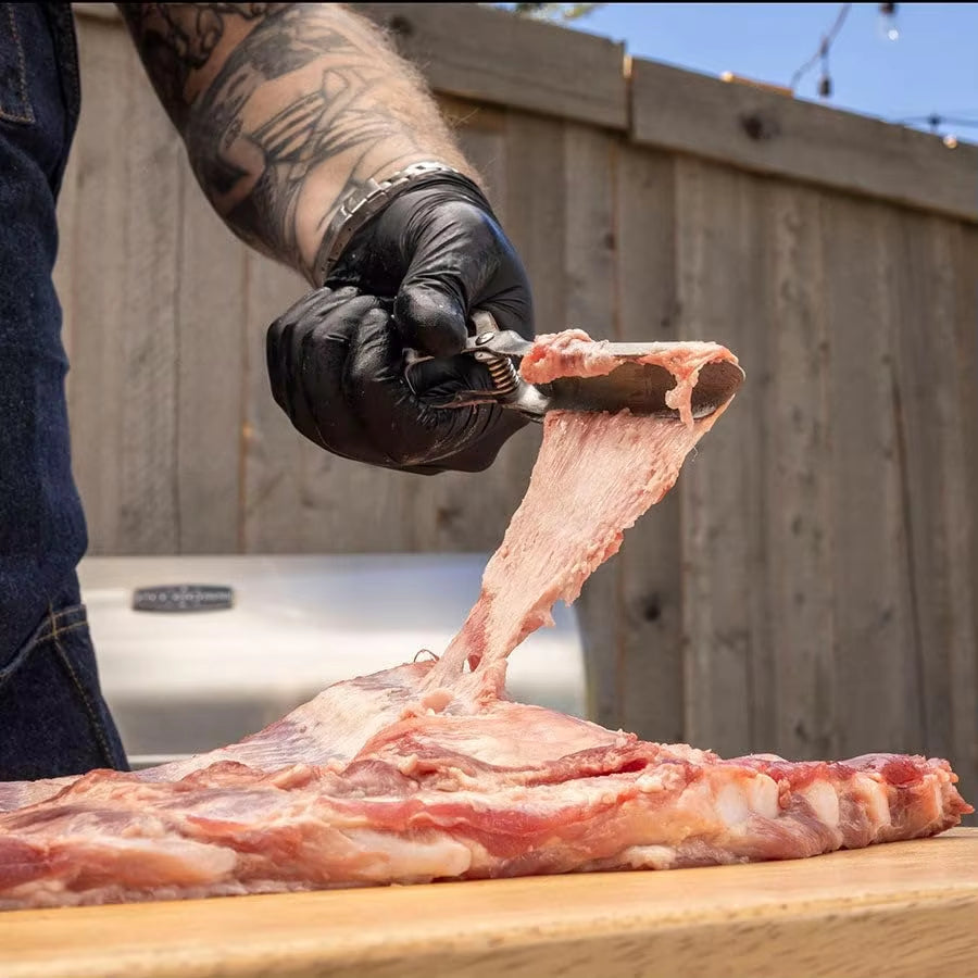 BBQ Rib Remover Preparation Tool – Premium Stainless Steel Rib Trimmer