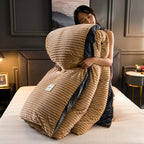 Velvet Fleece Duvet Cover for Winter – Cozy Warm Bedding for Bedrooms