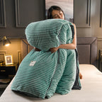 Velvet Fleece Duvet Cover for Winter – Cozy Warm Bedding for Bedrooms