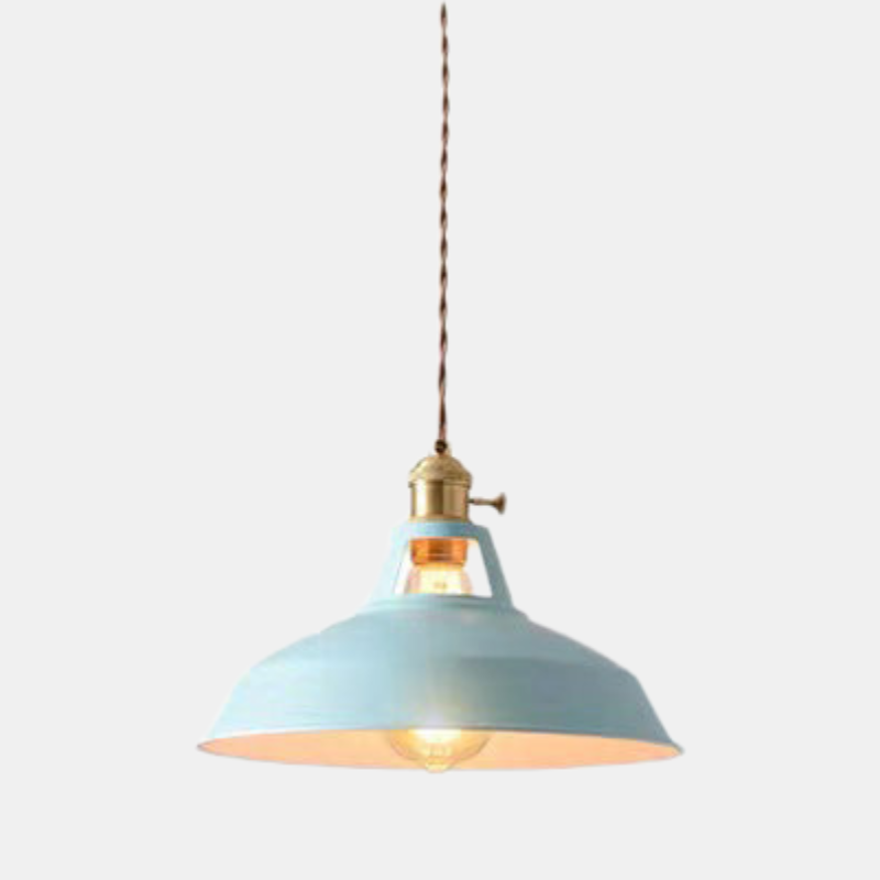 Black Vintage Industrial Hanging Lamp – Stylish Pendant Light for Kitchen