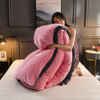 Velvet Fleece Duvet Cover for Winter – Cozy Warm Bedding for Bedrooms